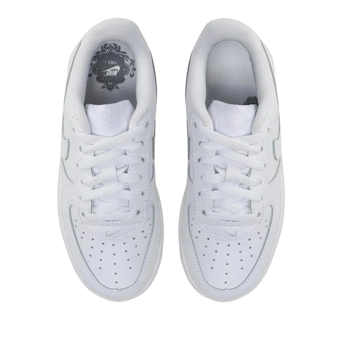 Nike Scarpe da Basket da Ragazzo Force 1 Le (PS), Bianco, 29.5 EU