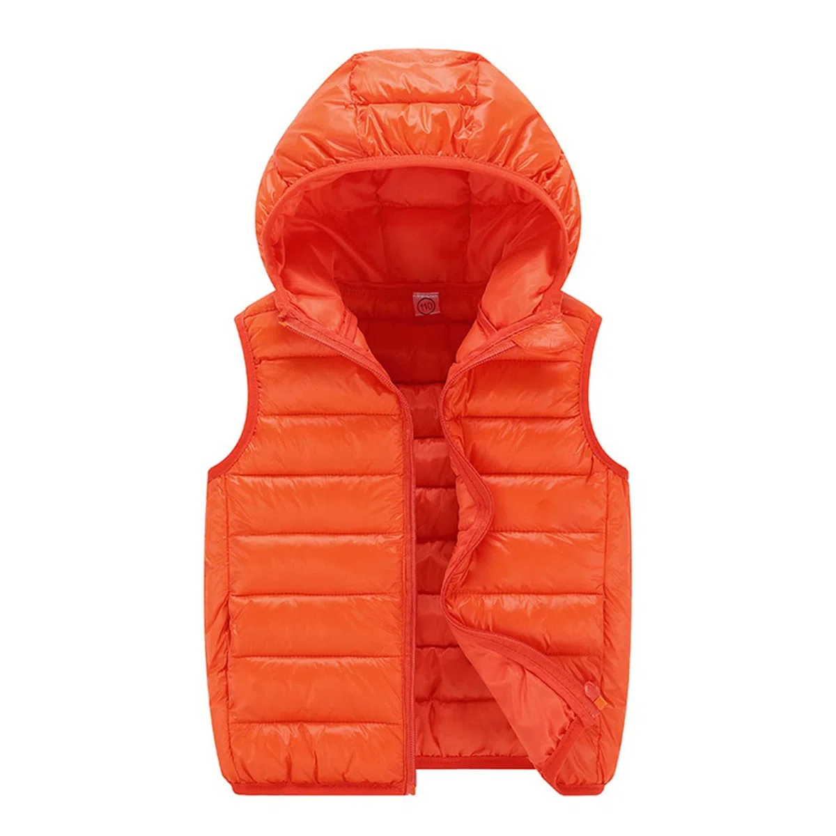 Smanicato Bambino Piumino Senza Maniche Gilet Piumino con Cappuccio Bambini Bambina Piumini Leggero Cappotto Gilet Imbottito Ragazzo Zip Up Giubbotto Invernale Primavera 3-15 Anni