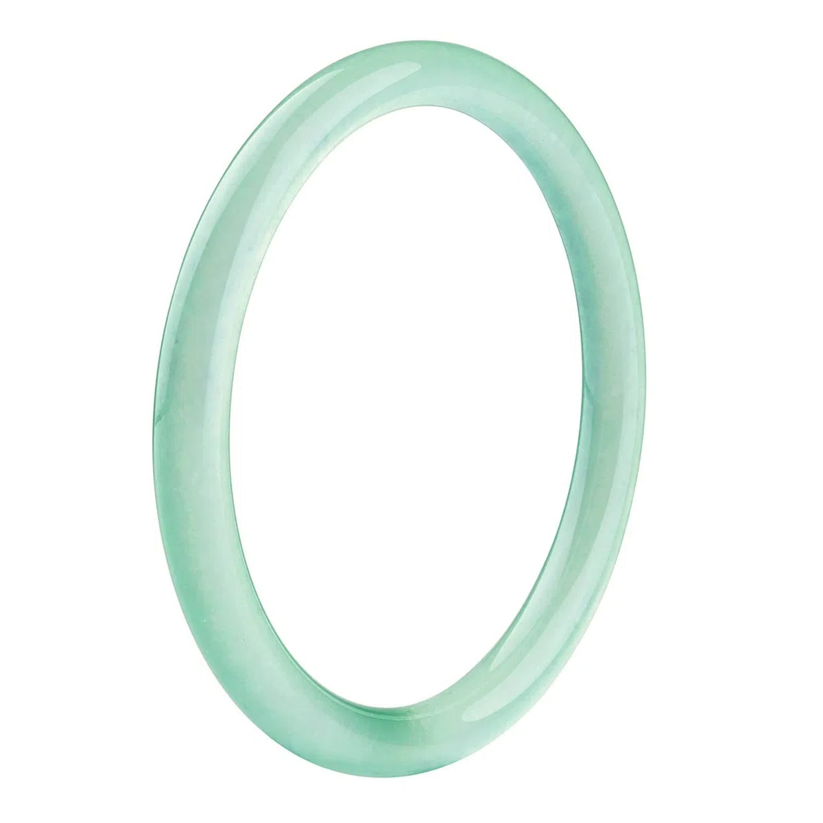 Bracciale di giadagiada,bracciali da Donna Bracciale Rigido in Giada da Donna. Bracciale Rigido Rotondo Sottile Verde Naturale Autentico, Regalo for Ragazza
