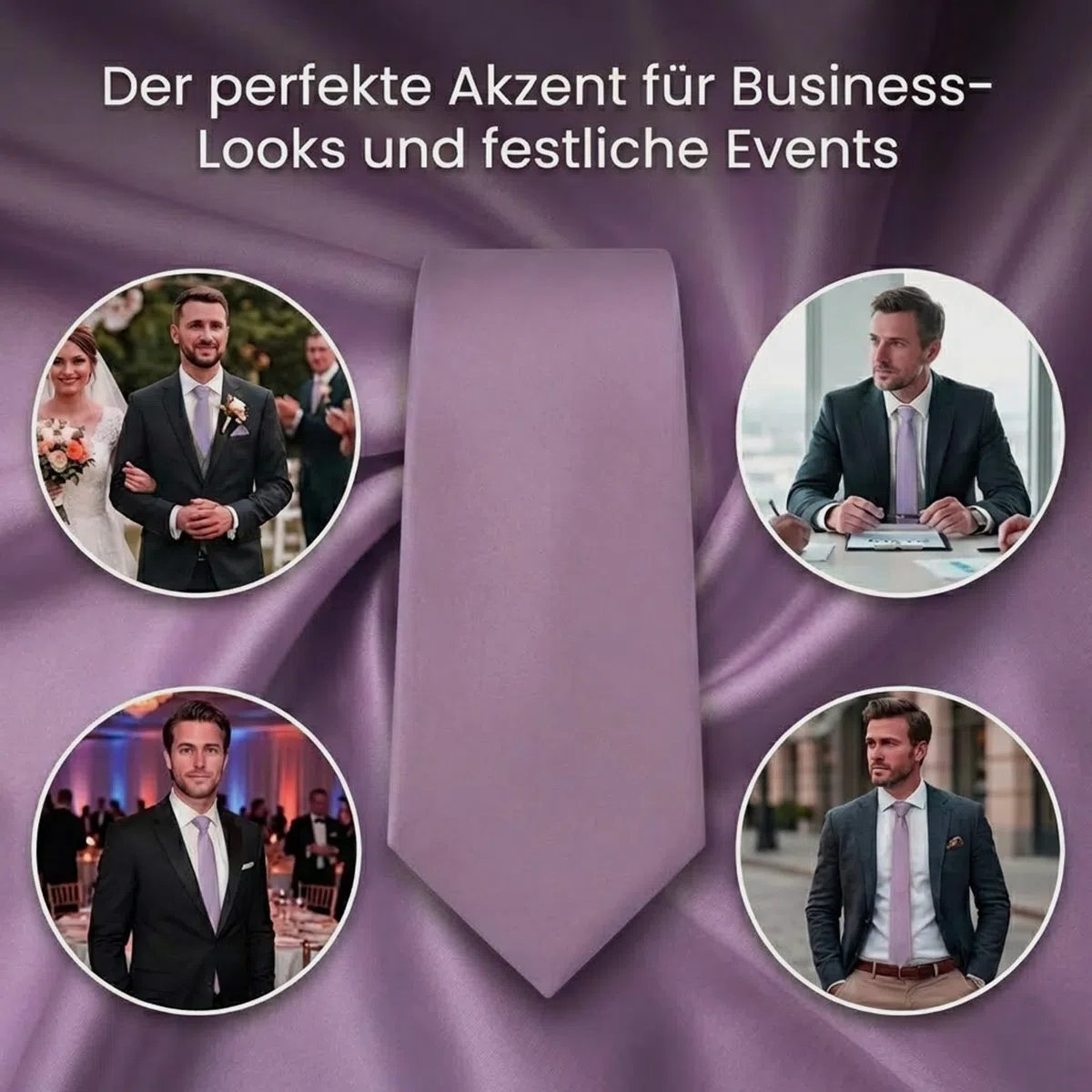 TigerTie - Cravatta - Basic - Uomo