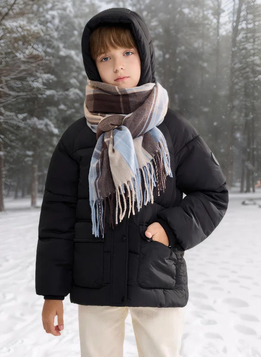SOLOCOTE Cappotto Invernale per Bambini Idrorepellente Antivento Piumino Pesante Parka Giacca per Ragazzi Ragazze