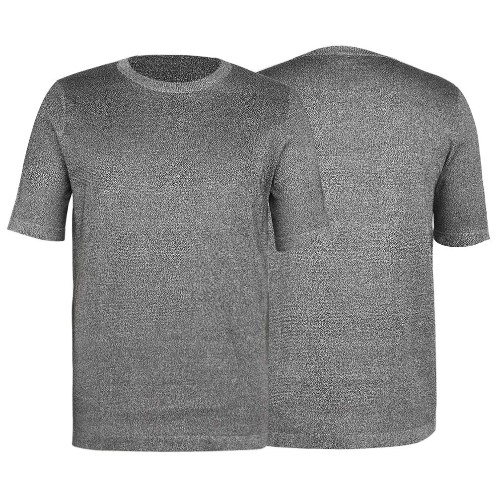 Abbigliamento Resistente Taglio Maglietta Sicurezza a Prova Taglio Top Abbigliamento Lavoro Industriale Livelli 5 Abbigliamento Protettivo per Fabbrica Magazzino Cucina(l)