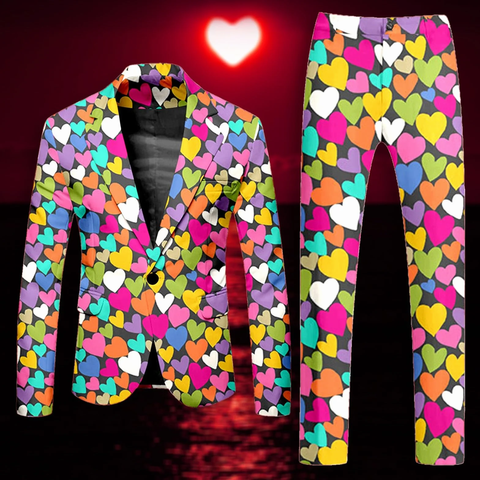 Générique Set da uomo in cotone 2 pezzi Tuta da jogging Maglione Girocollo Pantaloni Elastico in Vita Tessuto Traspirante Tempo Libero Esterno A129
