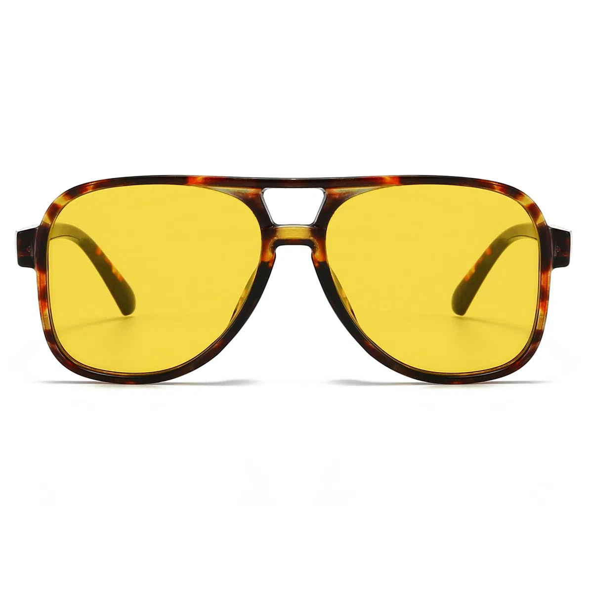 Long Keeper Occhiali da Sole Pilot Occhiali da Sole Anni 70 Vintage Oversize Occhiali Pilota Doppio Ponte Retrò da Guida Protezione UV400 per Donna Uomo