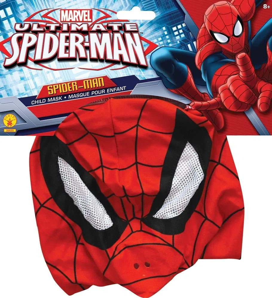 MASCHERA IN TESSUTO RAGNO BAMBINO