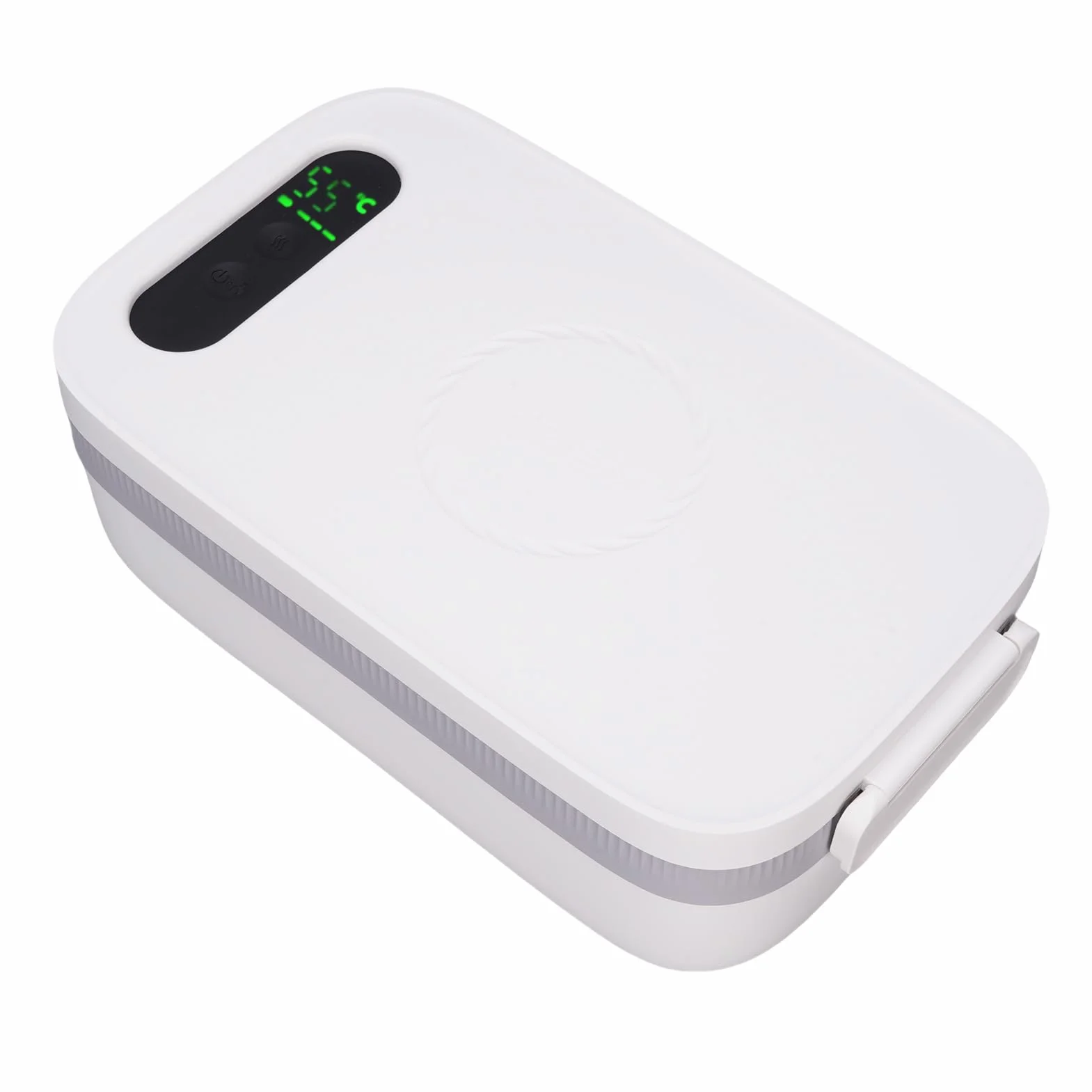 Pongnas Box per Il Pranzo Elettrico per Adulti Alimenti Portatili Caldi per Auto -Riscaldamento a Corda da Pranzo con Batteria da 14000 mAh per Auto da Viaggio per Auto da Viaggio in