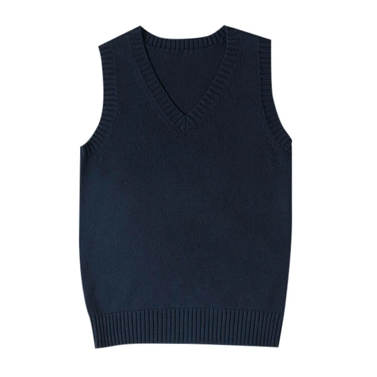Gilet Donna Maglia, Maglione Senza Classico Con Scollo a V Uniforme Gilet In Maglia Tinta Unita Maglioni Senza Maniche Canotta Gilet Casual In Maglia Di Cotone Maglioni Donna Invernali Autunno Inverno