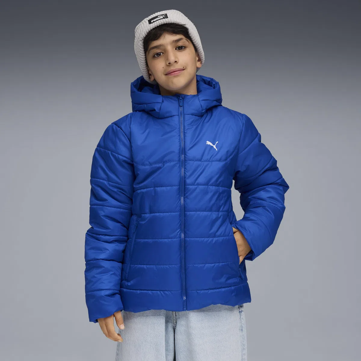 PUMA Ess Hooded Padded Jacket Cappotto Unisex - Bambini e ragazzi (Pacco da 1)