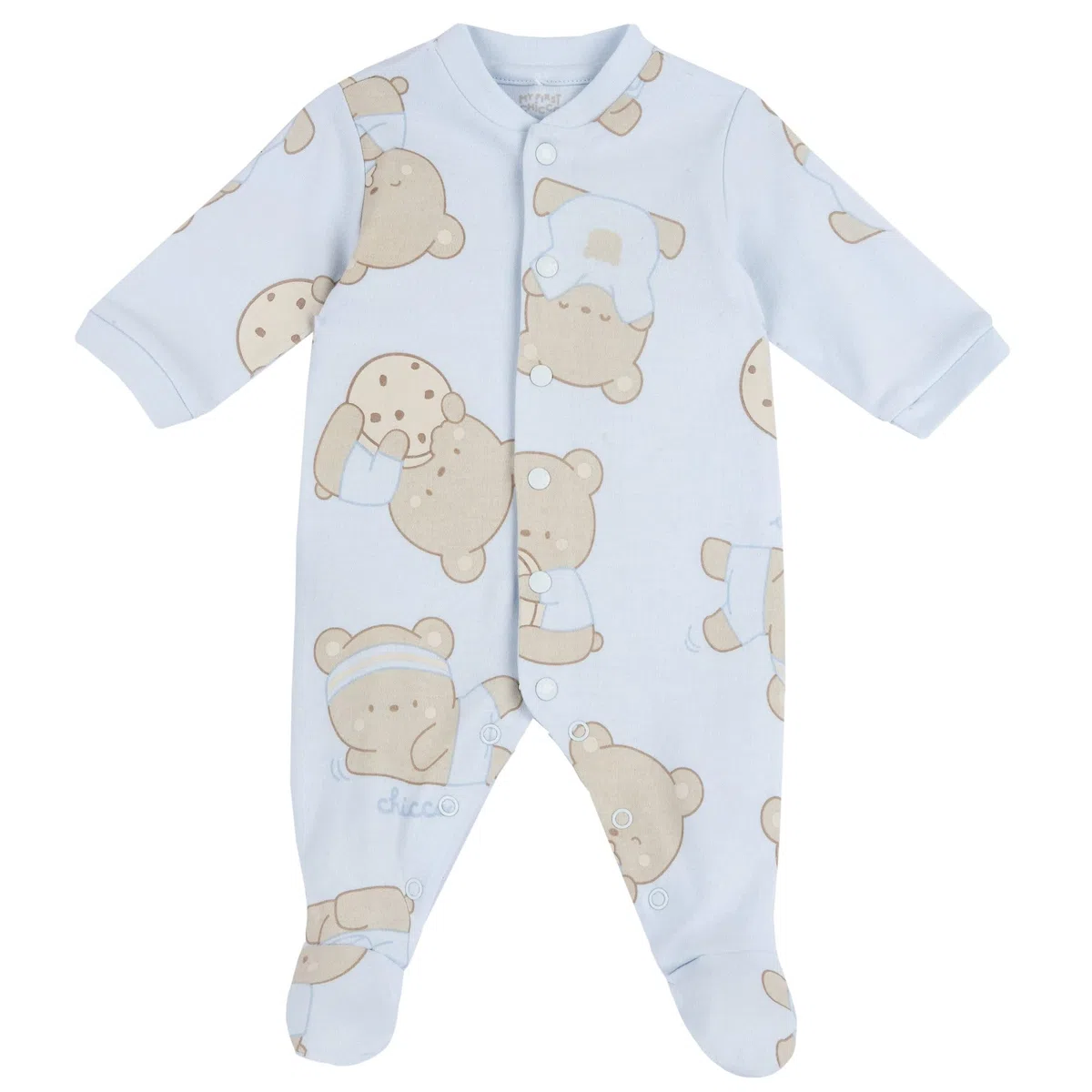 Chicco Tutina Con Apertura Frontale Pigiamino per bambino e neonato Bimbo 0-24 (Pacco da 1)
