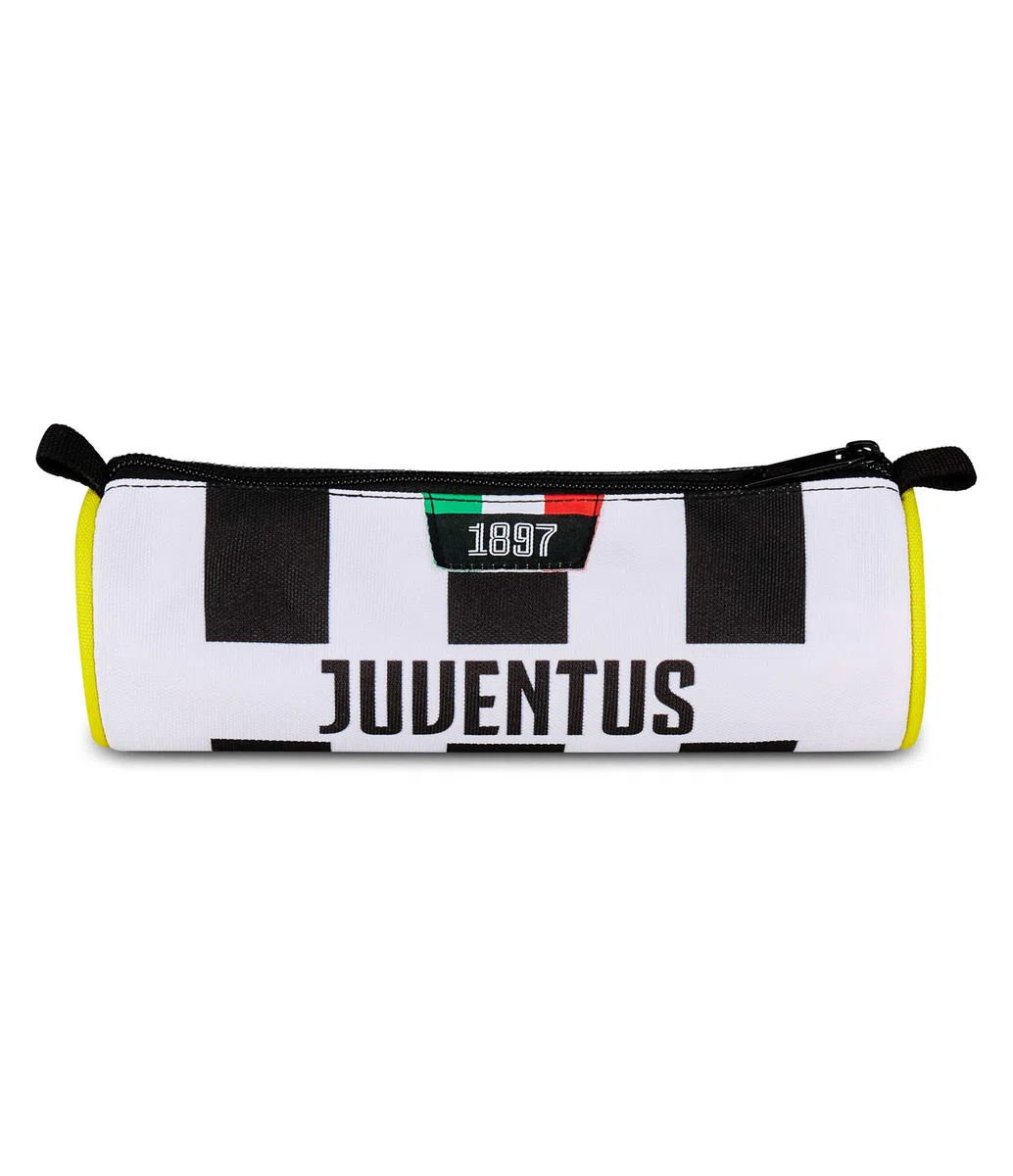 Seven Juventus Portapenne Scuola Calcio, Nero, Astuccio Ovale Per Penne, Matite e Accessori, Scuola Media e Superiore, Ragazzo