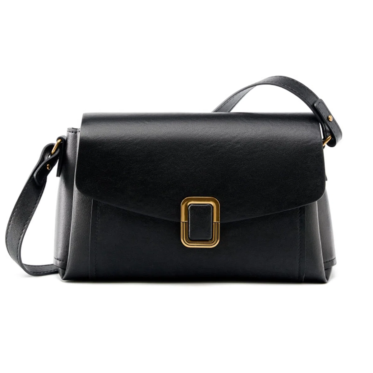 Borsa Tracolla Donna in Vera Pelle, Spallina Regolabile | Vera Pelle, 2 Tracolle Rimovibili, Stile Satchel, Compatta e Leggera, Per Viaggi, Uso Quotidiano, Lavoro e Regalo