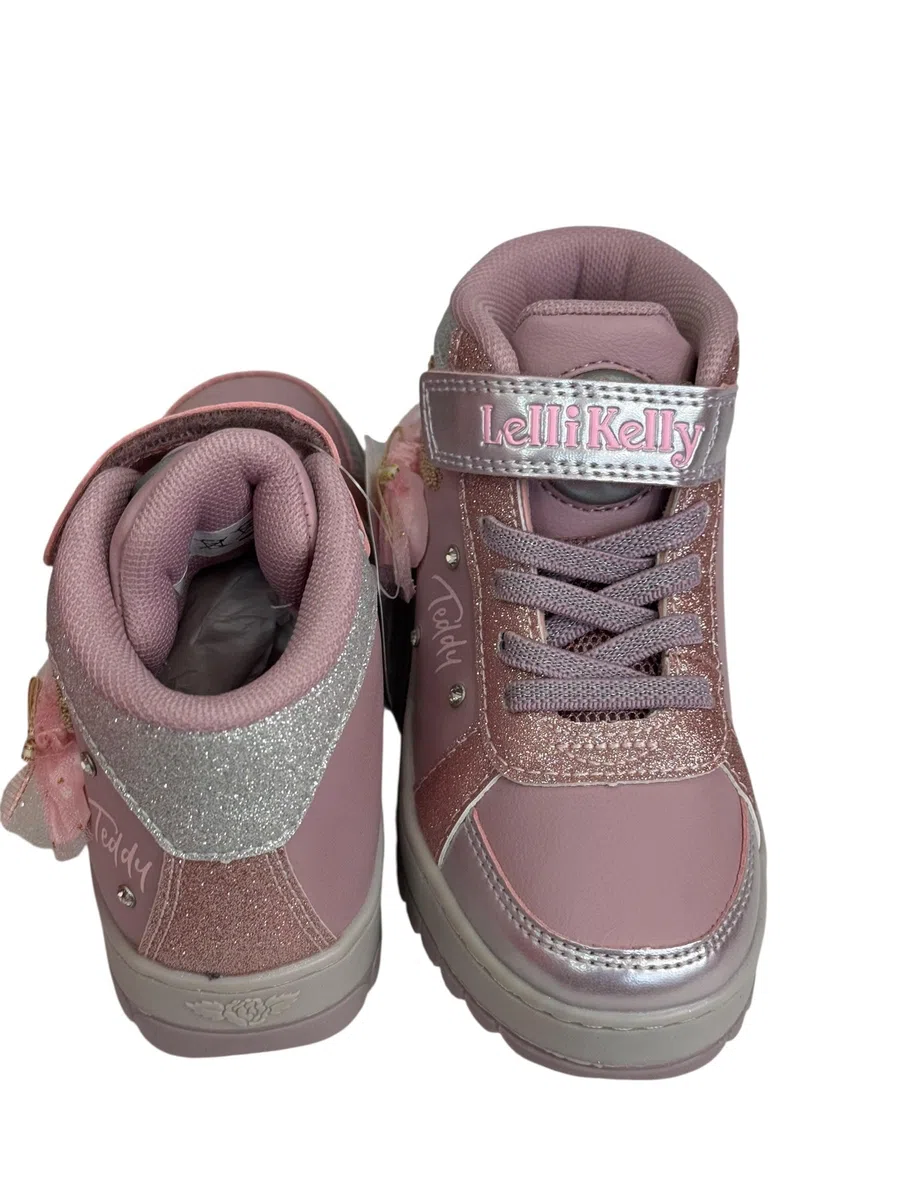 Lelli Kelly Scarpa Mid Mille Stelle Dance Orsetto tutù Intercambiabile LKAA5210 con Jingle e luci (Rosa Cipria, Sistema Taglie Calzature EU, Adolescente, Numero, Media, 32)
