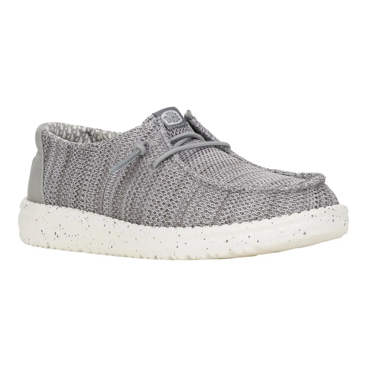 Hey Dude Wally Stretch Sox - Mocassini da bambino, Grigio, 37 EU