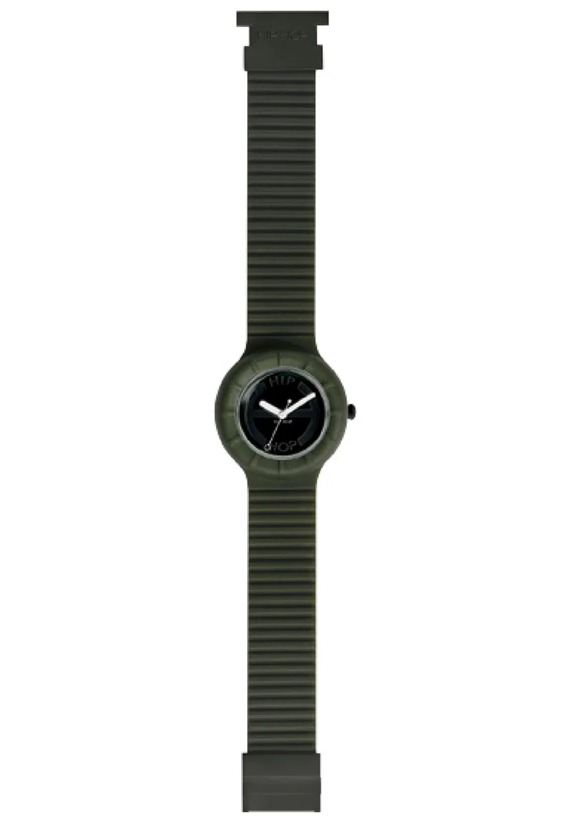 HIP HOP, Collezione Hero 32, Orologio Donna, Cinturino in Morbido Silicone Intercambiabile, Cassa 32 mm, Quadrante Bianco Numerato, Movimento Miyota 2035, Pratica Chiusura