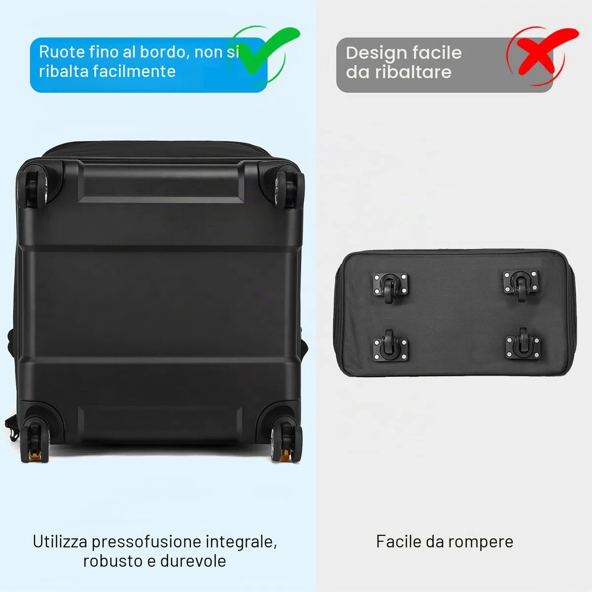 TUGUAN Borsa da viaggio per seggiolino auto per aereo con ruote girevoli, zaino imbottito per seggiolino auto, grande borsa a quadri per cancello, nero, 28 Inches, Zaino da viaggio per seggiolino auto