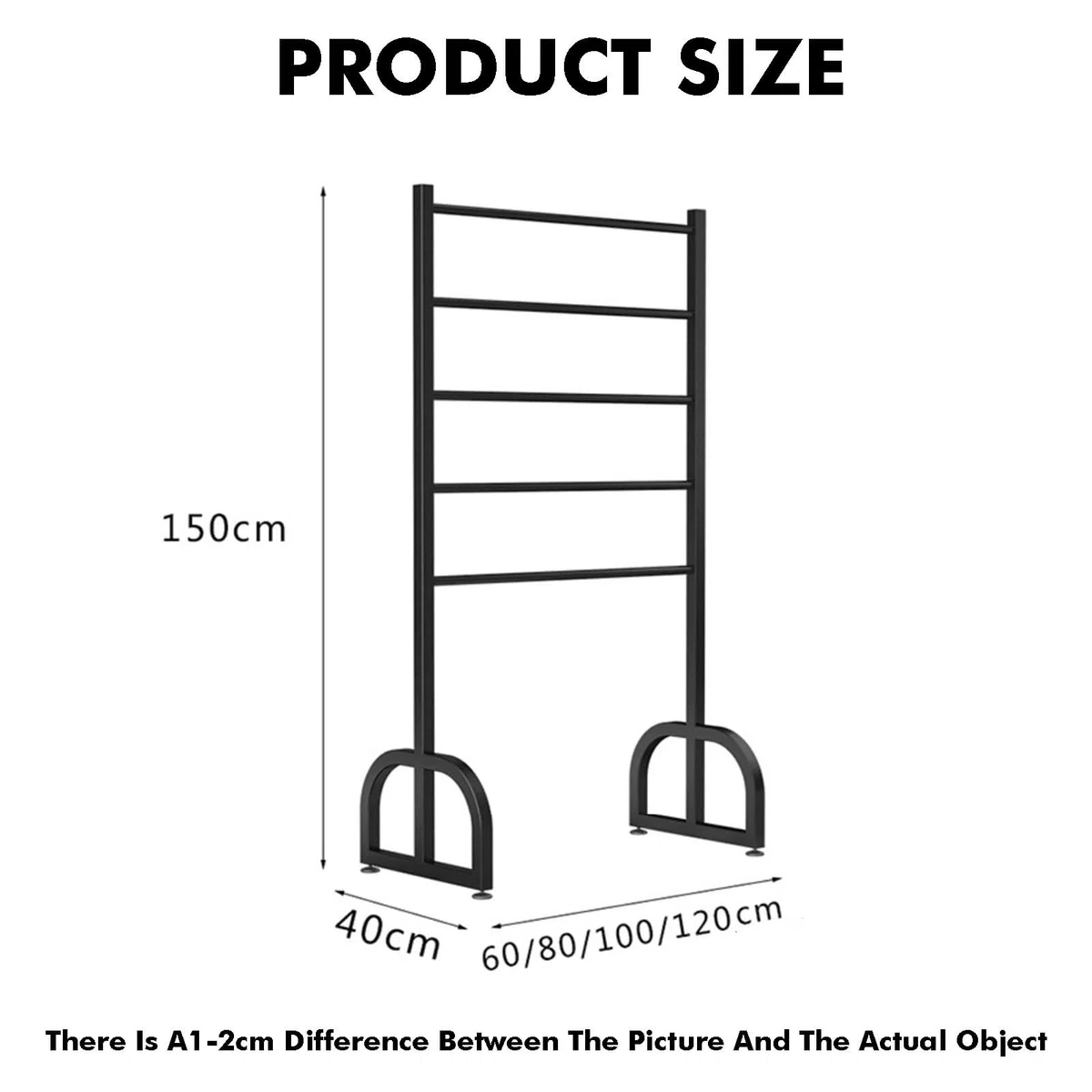Espositore per Rotoli di Tessuto per pellicole per finestre e Carta da Parati, Portata Massima 150 kg, Versatile Supporto da Appendere per tappetini e cope,Gold-150x40x100cm