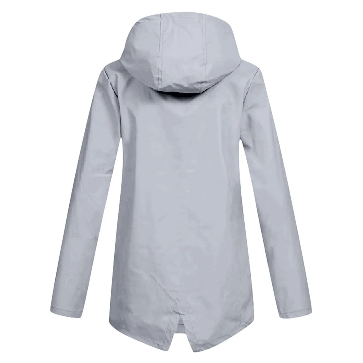 Giacca a vento da donna, impermeabile, foderata con cappuccio, impermeabile, traspirante, 3 in 1, parka antipioggia baggy, comoda giacca a vento
