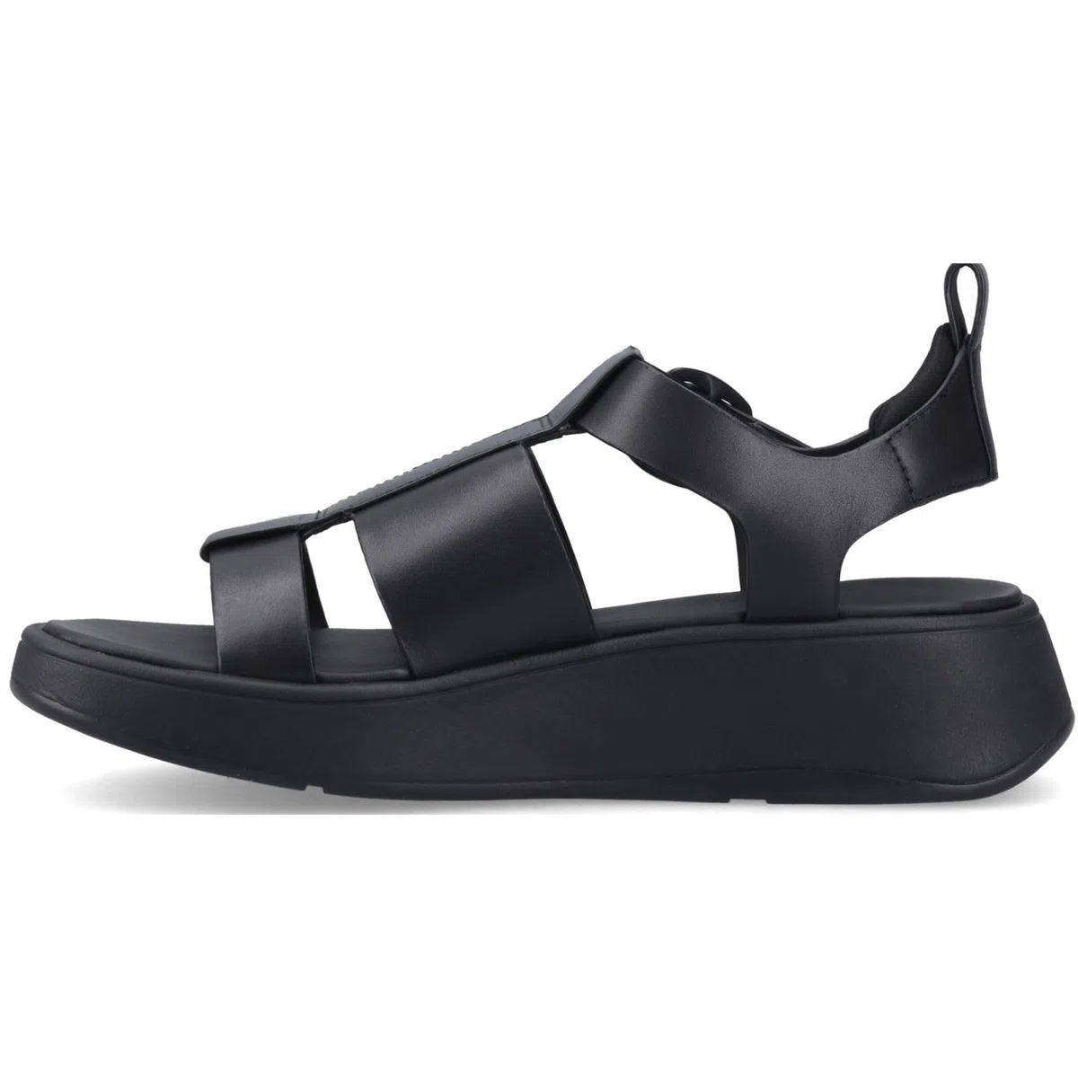 Fitflop F-Mode Leather Flatform Fisherman Sandals, Sandali da Pescatore Donna