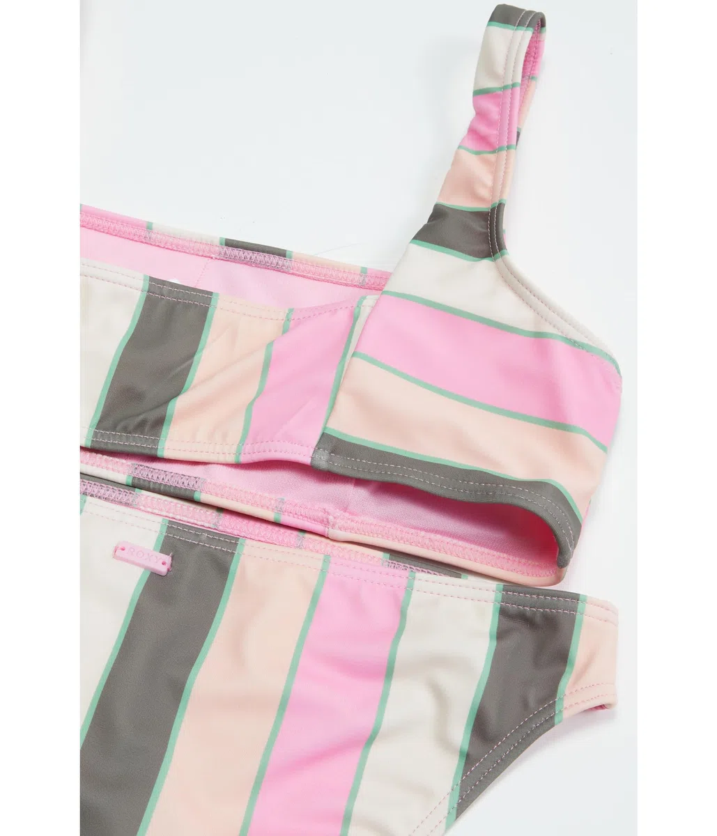 Roxy Very Vista Bralette Swimsuit Set Costume a Due Pezzi Bambine e Ragazze (Pacco da 1)