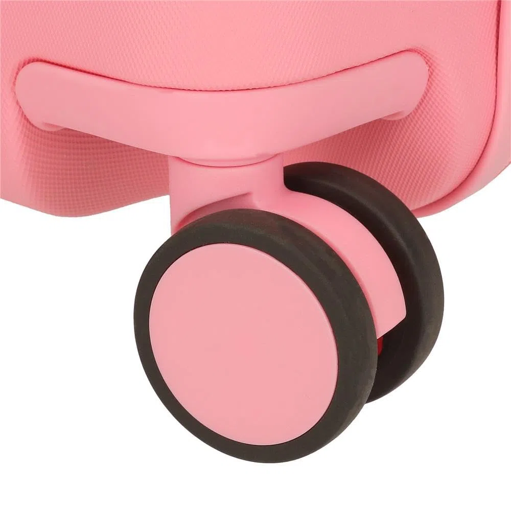 Valigia per bambini Enso Dreamer, in ABS, doppie ruote girevoli multidirezionali, chiusura a combinazione laterale per viaggiare in sicurezza, molteplici modalità di utilizzo