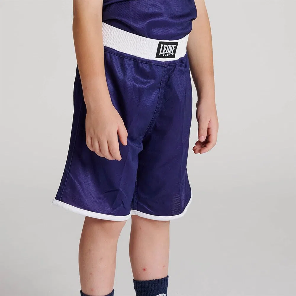 Leone 1947 - Pantaloncini Boxe, Pantaloncini Boxe Junior Unisex - Bambini e Ragazzi