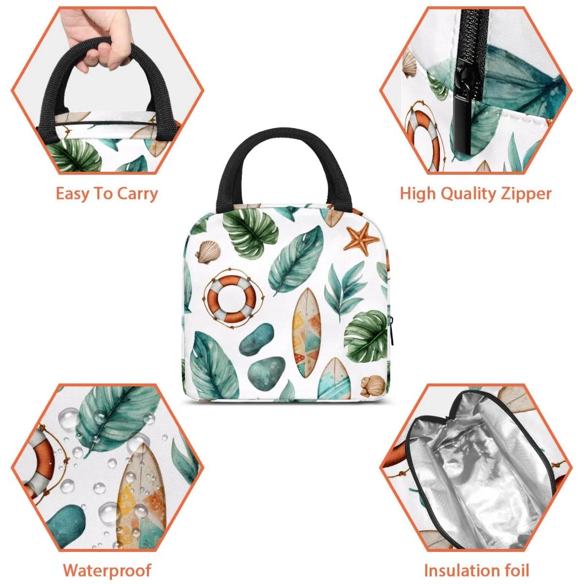 Set di zaino per la scuola con borsa per il pranzo e astuccio, set da 3 pezzi, zaino da viaggio, zaino casual per adolescenti, ragazze, ragazzi, primaria, junior, mezzo, estate, vacanze