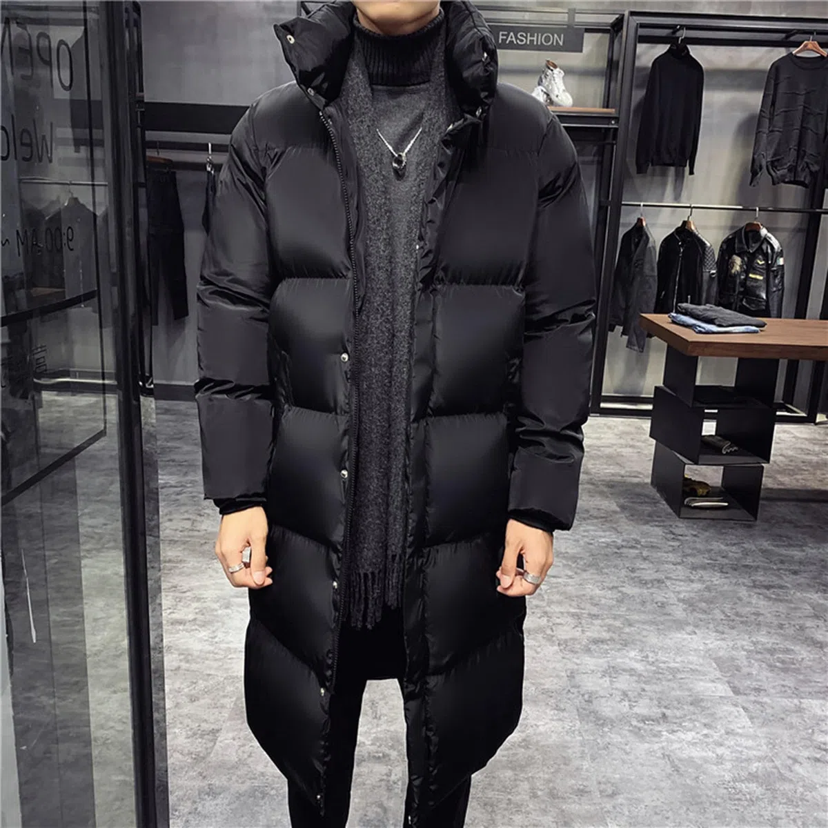 Piumino con cappuccio da uomo, cappotti lunghi trapuntati da uomo leggero piumino parka giacche antivento piumino lungo inverno caldo piumini lunghi piumini impermeabili cappotti invernali