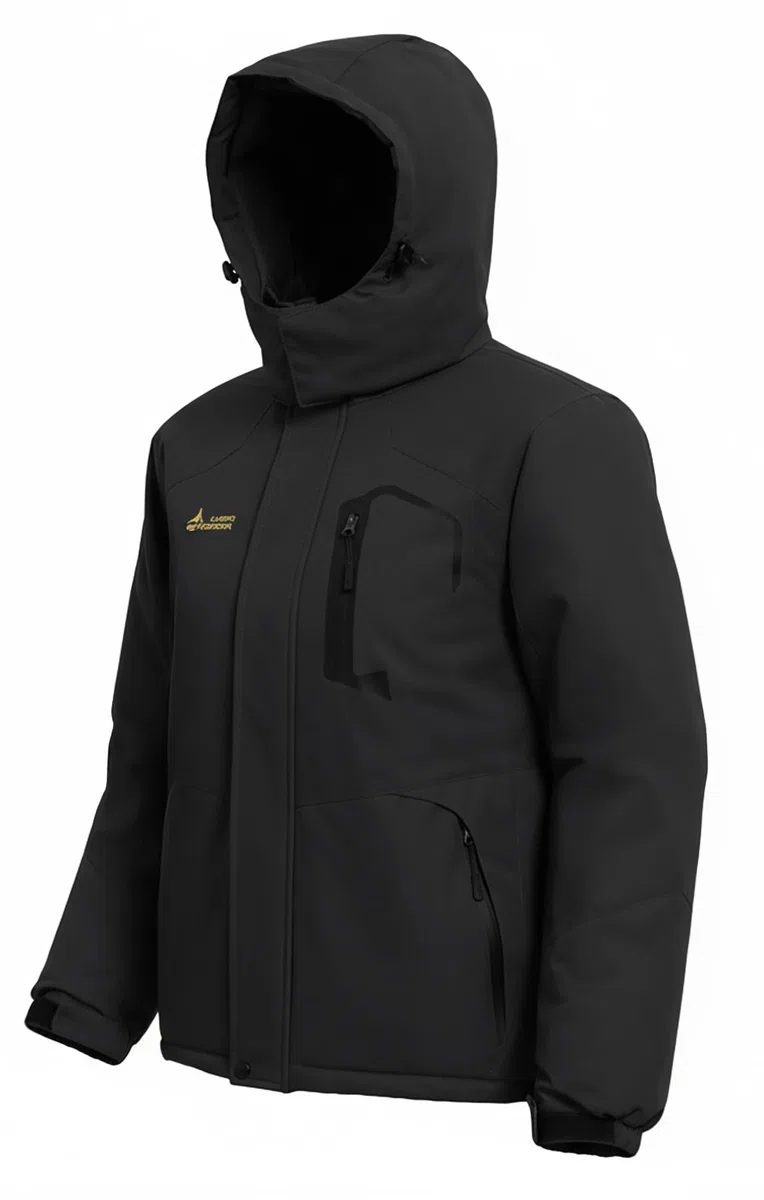 Giacca Sci Donna Pile Impermeabile Giacca Montagna Trekking Softshell Invernale Antivento Calda Giubbotto Neve Cappotto con Cappuccio All'aperto