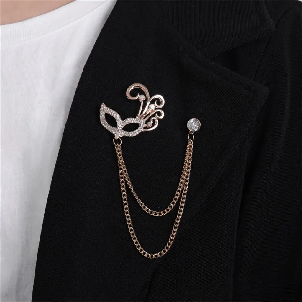 Spilla da Uomo e da Donna Accessori per Giacca Corpetto Decorativo