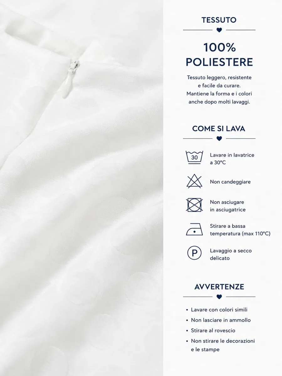 Generico Abito da Bambina Bianco con Pois, Vestito Ragazza Senza Maniche, Elegante e Perfetto per Cerimonie, Matrimoni, Battesimi e Occasioni Speciali 6964