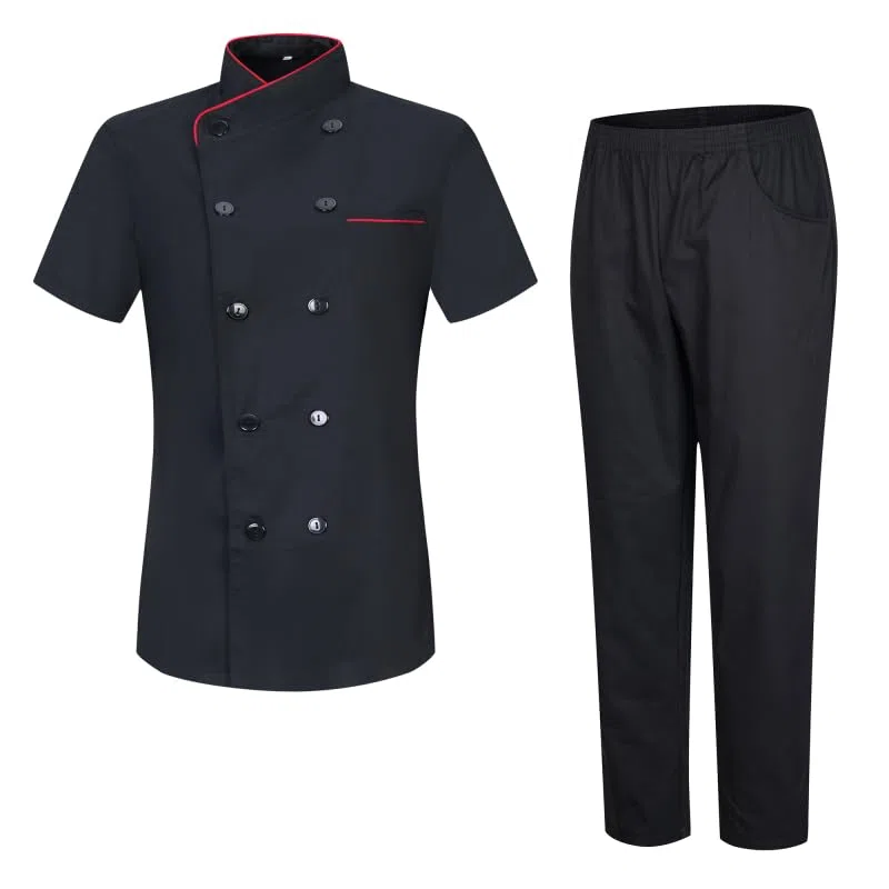 MISEMIYA - Giacca da Cuoco e Pantaloni da Donna - Giacca da Cuoco da Donna - Divisa da ospitalità - 8441-8312
