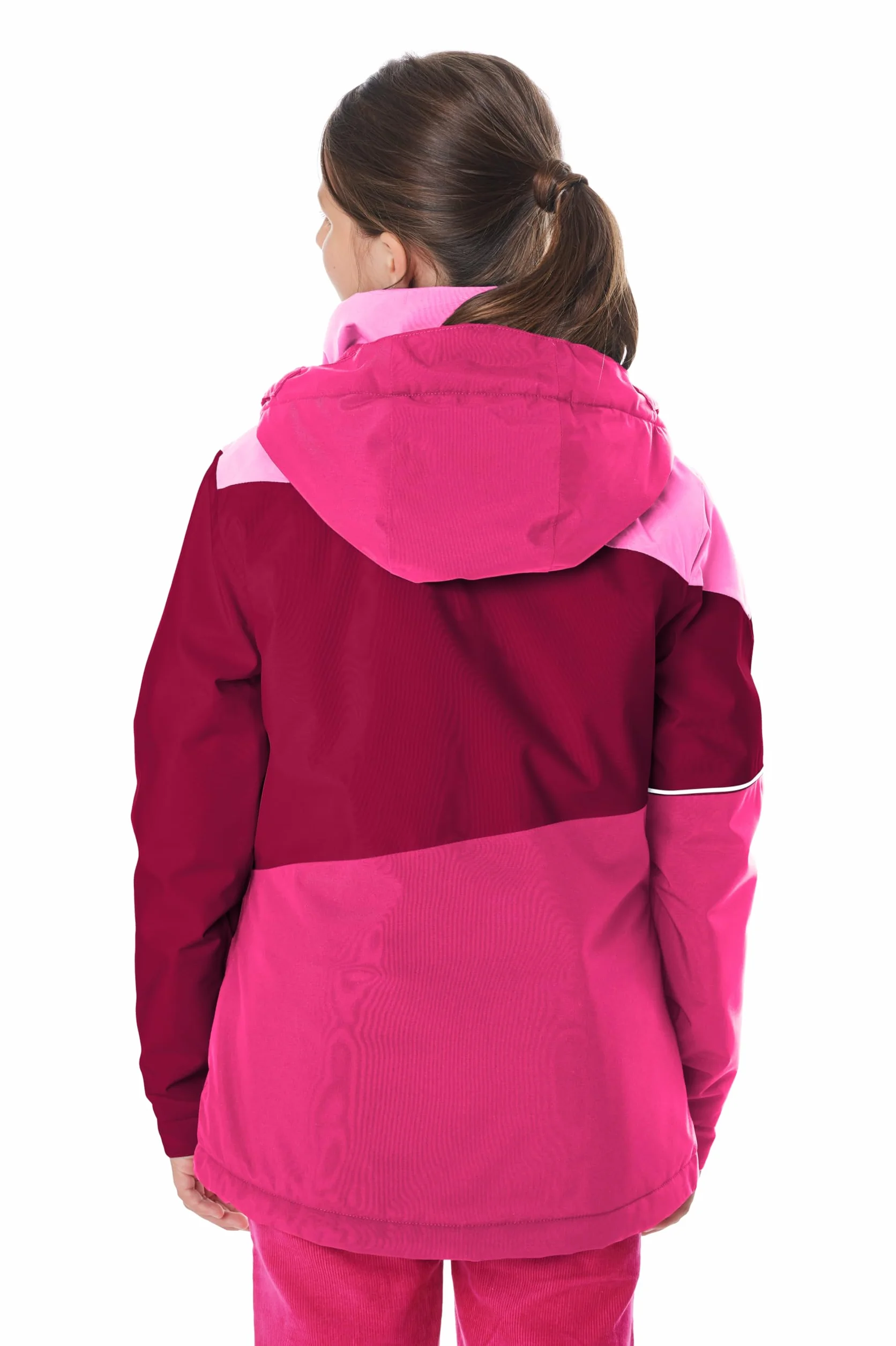 Killtec Ksw 331 Grls Ski Jckt Giacca da sci/giacca funzionale con cappuccio e paraneve Bambine e ragazze