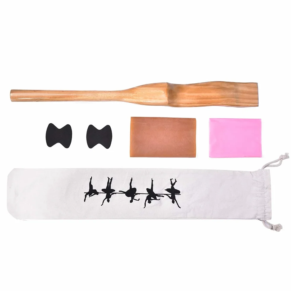 Dioche Barella Piede Balletto, Balletto Danza Legno Resistente all'Usura Arco del Piede Barella Ballerini per Adulti e Bambini Danza dell'Arco Attrezzatura per Danza in Legno, 72 x 7 x 3.5 cm