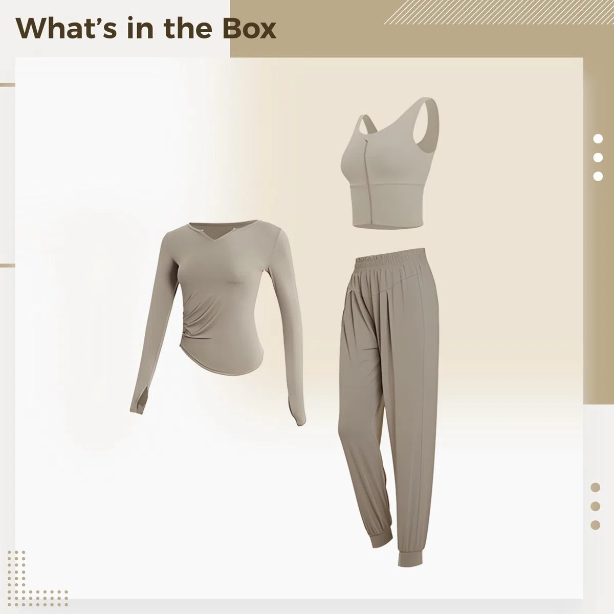 Generic - Set da 3 pezzi per allenamento da donna, taglia XXL, composto da giacca, top e pantaloni, traspirante e traspirante, misto poliestere e spandex, per yoga e palestra