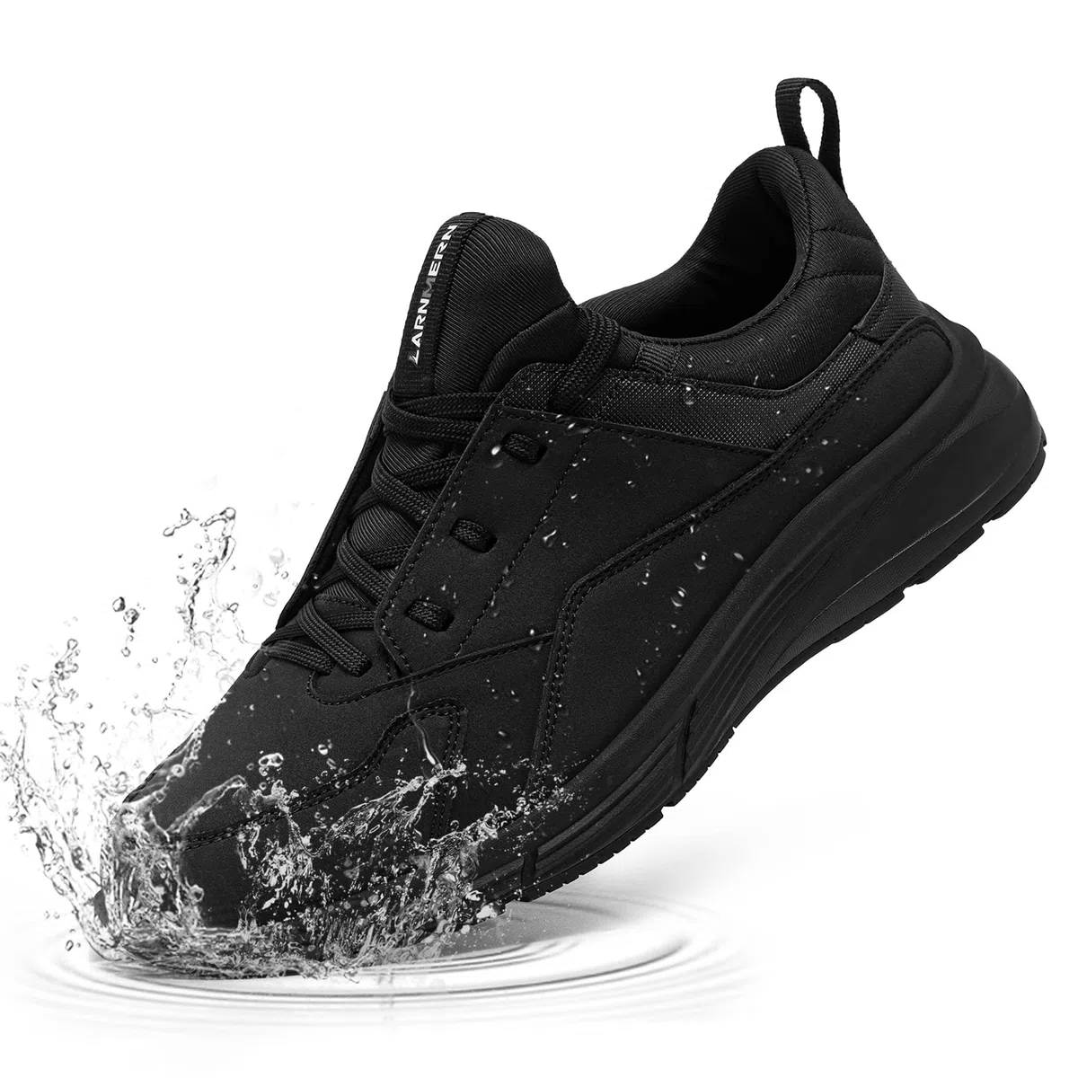 LARNMERN Scarpe Cucina Uomo Donna Scarpe Antiscivolo Scarpe da Cuoco Donna Uomo Impermeabili Lavoro Cameriere Ginnastica Sanitaria Senza Puntale