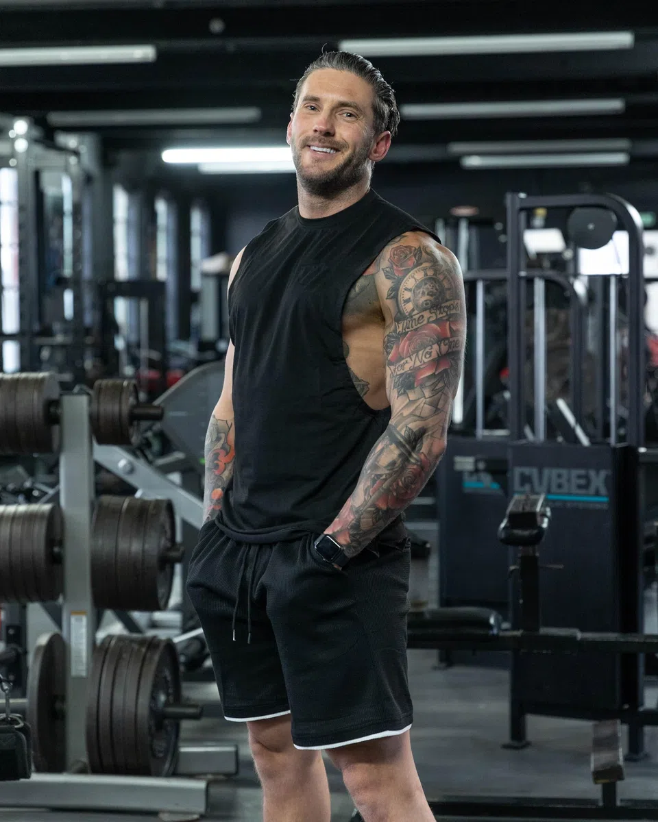 COOFANDY Canottiera da uomo, senza maniche, per bodybuilding