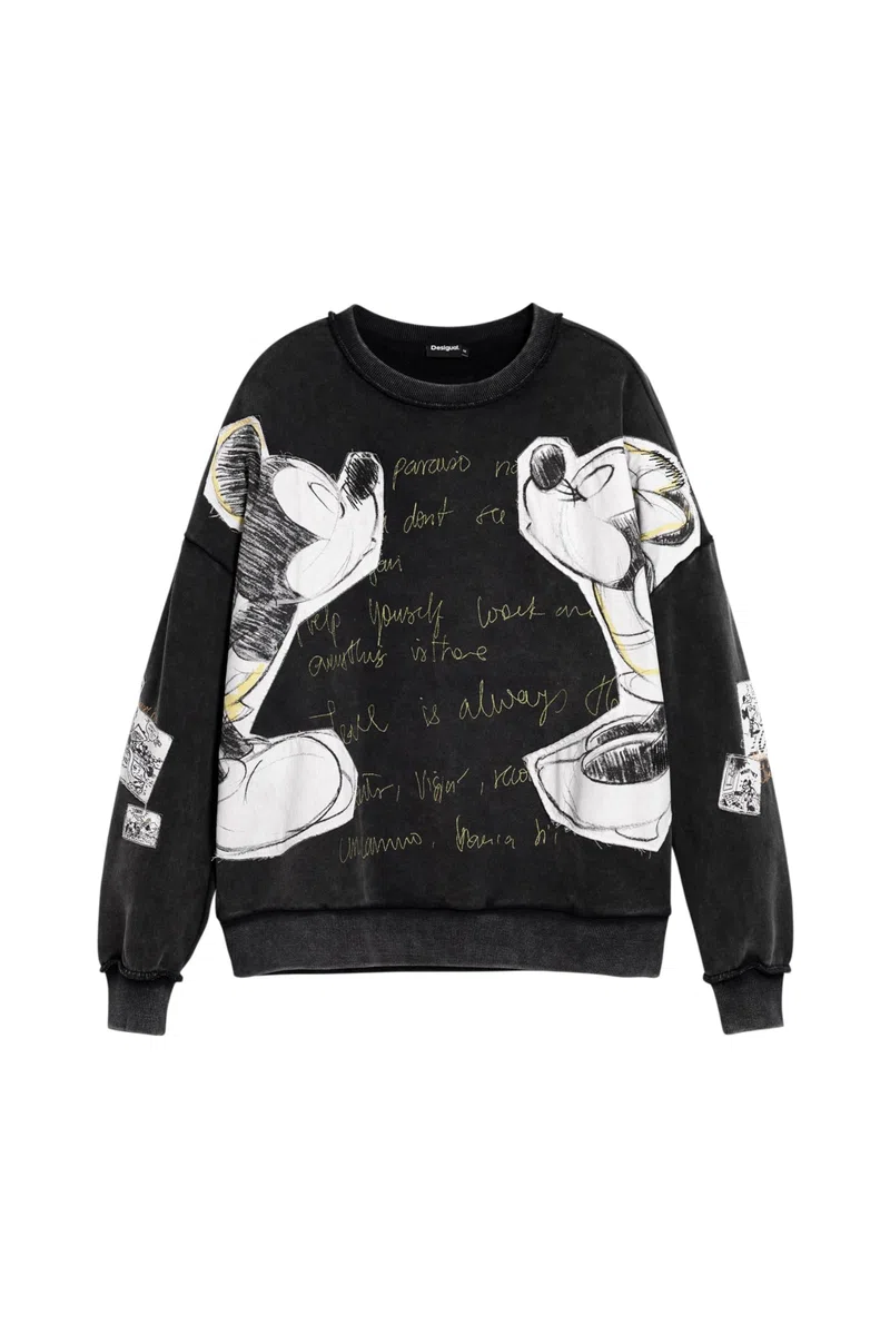 Desigual Donna Felpa Mickey e Minnie Mouse™.