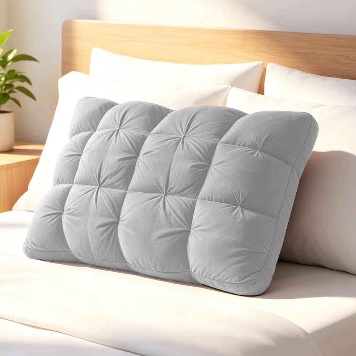 Cuscini Per Cuscino Decorativo Morbido In Piuma | Guanciali Per La Camera Da per gli Adulti, i Dormienti, il Collo, la Zona Lombare, le Gambe, la Lettura, Casa, l'Hotel, il