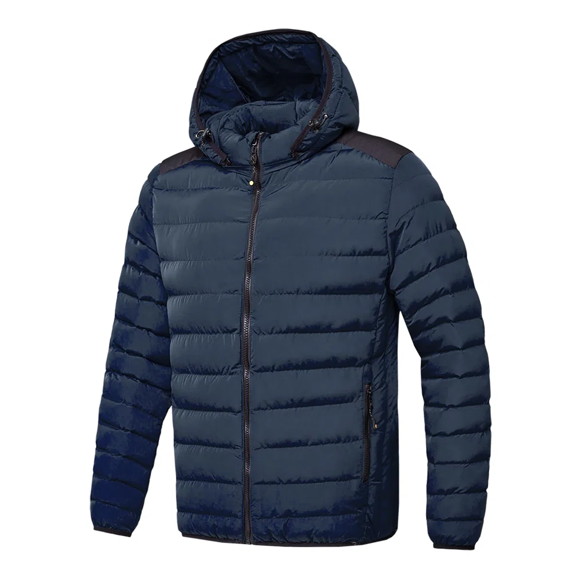 TONY BACKER Giubbotto Invernale Uomo Antivento con Cappuccio Rimovibile Regolabile e Tasche Interne ed Esterne Caldo Morbido Resistente L1202