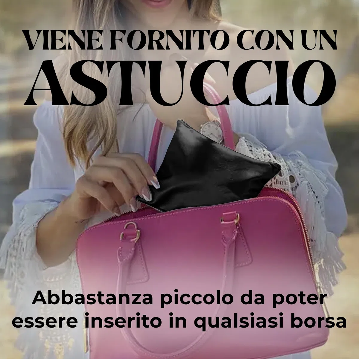 JJOnlineStore - Pieghevole After Shoes con Borsa per Trasporto, Misura 39, Pelle Sintetica (Nero)