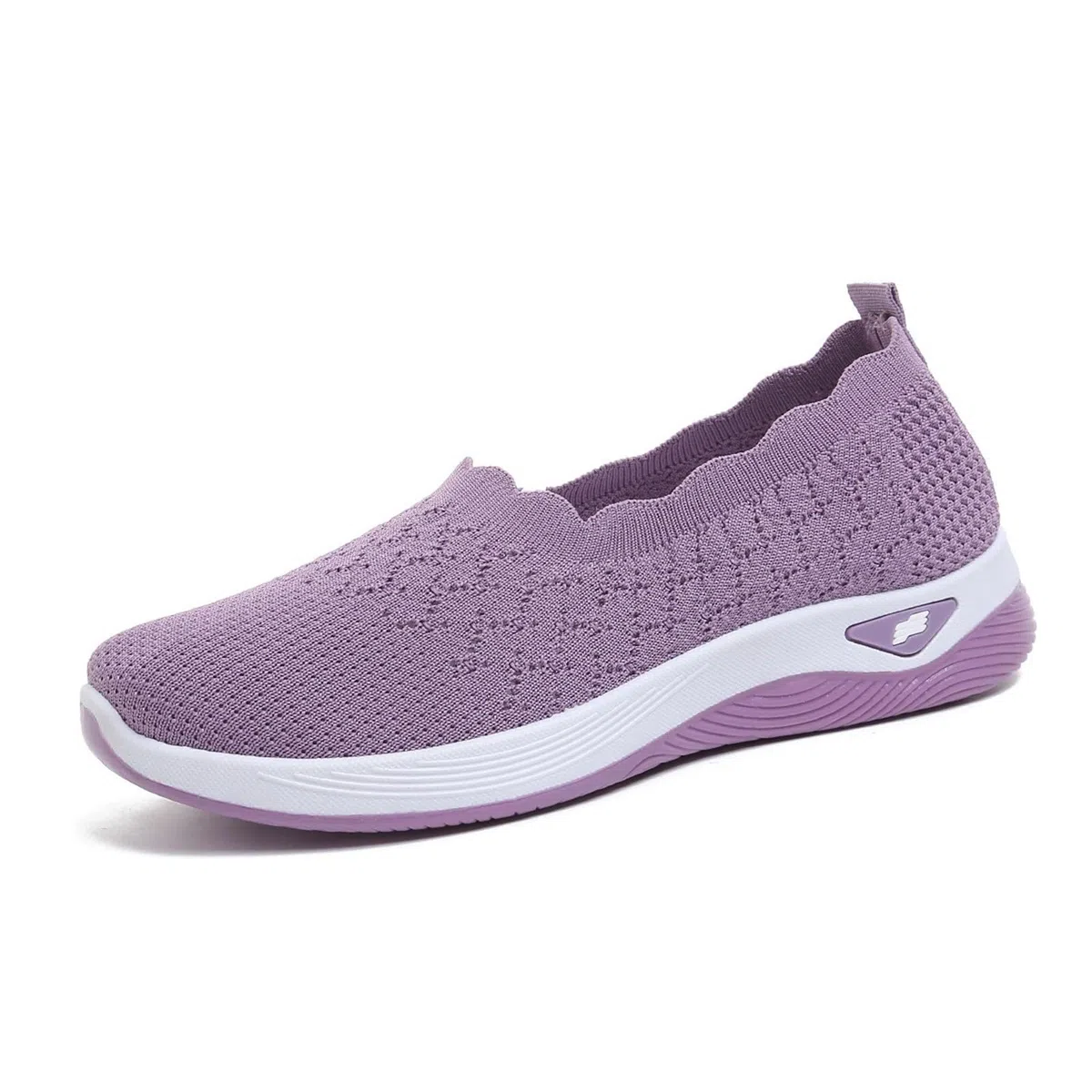 Scarpe Ortopediche Donna Estive Senza Lacci Scarpe Slip On da Corsa Camminare Comode Ginnastica Morbida Sneakers Traspiranti Leggere Antiscivolo Sneakers Diabetici Pianta Larga Sanitarie Outdoor Sport
