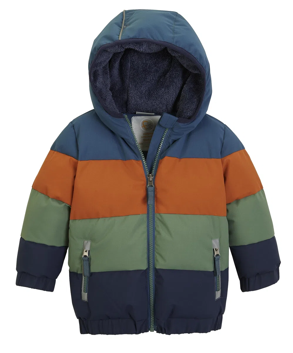first instinct by killtec Fiow 30 Mns Qltd Jckt Giubbotto invernale/piumino con cappuccio Unisex - Bambini e ragazzi