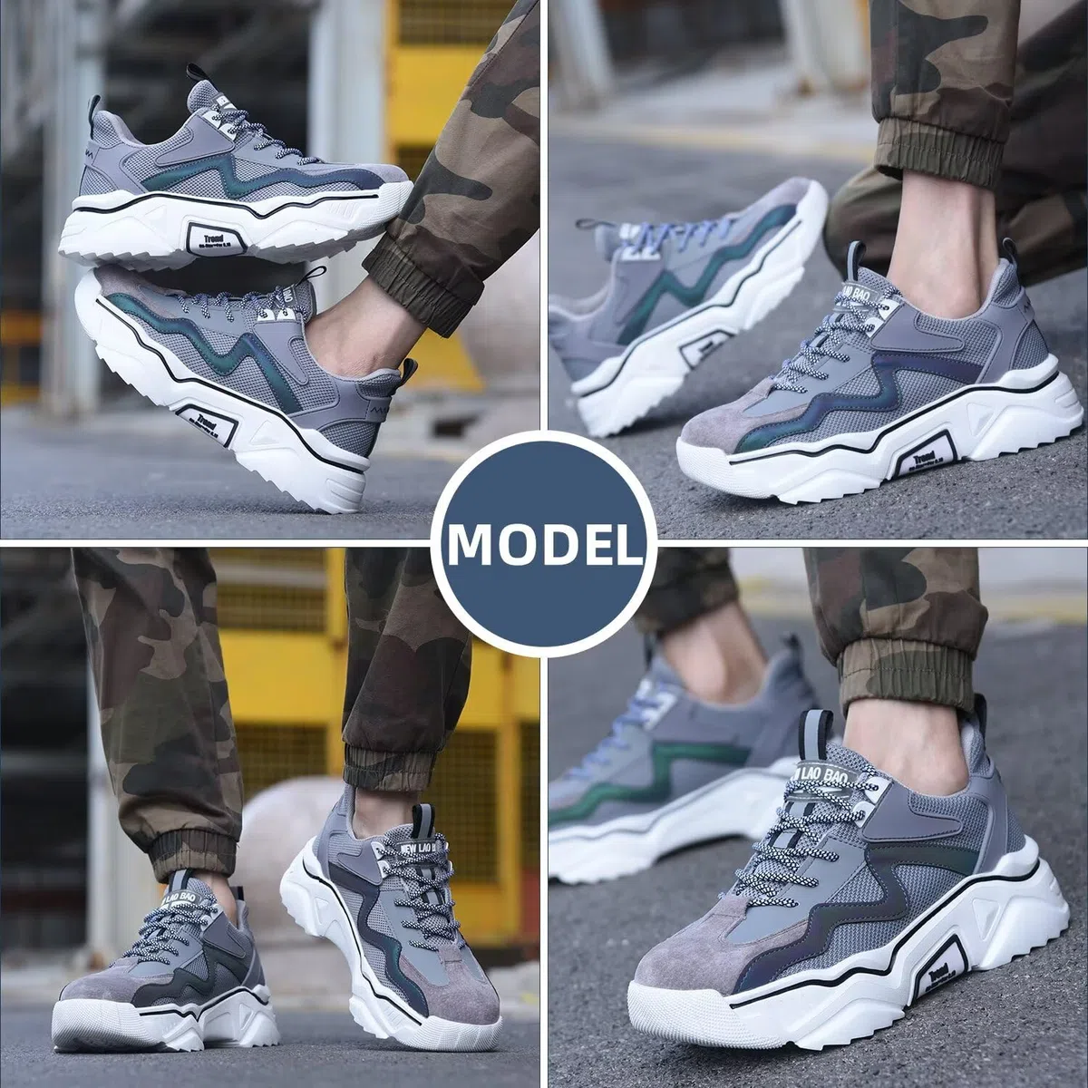 Scarpe Antinfortunistiche Donna Leggere Estive,Comode Scarpe da Lavoro Uomo Antiscivolo Bianche Cucina Traspiranti Punta in Acciaio Scarpe