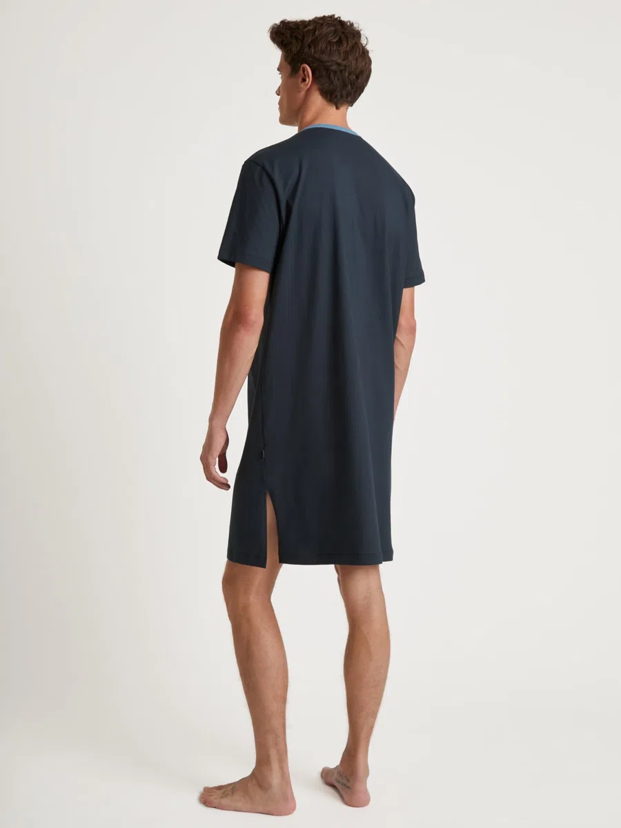 Calida Relax Essentials Maglia Lunga da Notte Uomo (Pacco da 1)