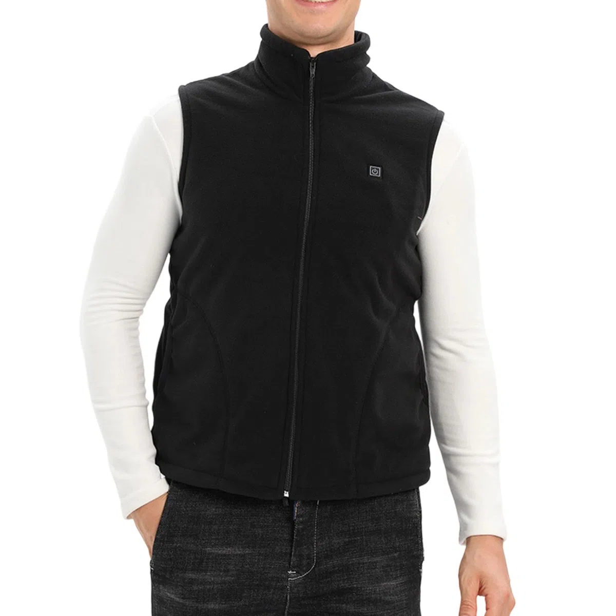Riscaldamento elettrico Gilet 3 Temp Gear Rapido Calore In Minuti Tessuto Elasticizzato Per Sollievo Vita Uso Esterno Usb Riscaldato