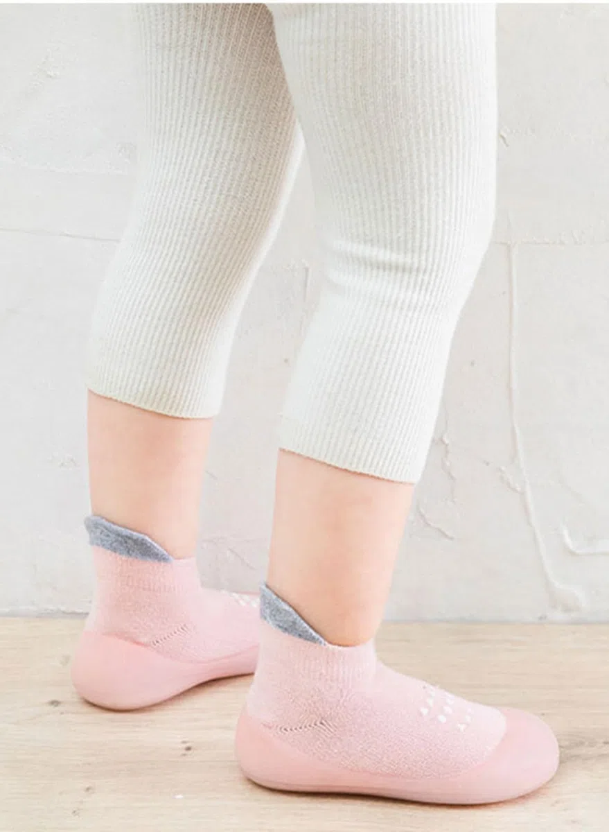 Scarpe Calzino per Bambini Scarpe Primi Passi Antiscivolo Calzini Bambino Pantofole Bambino Unisex Scarpe Bambino con Cartone Animato