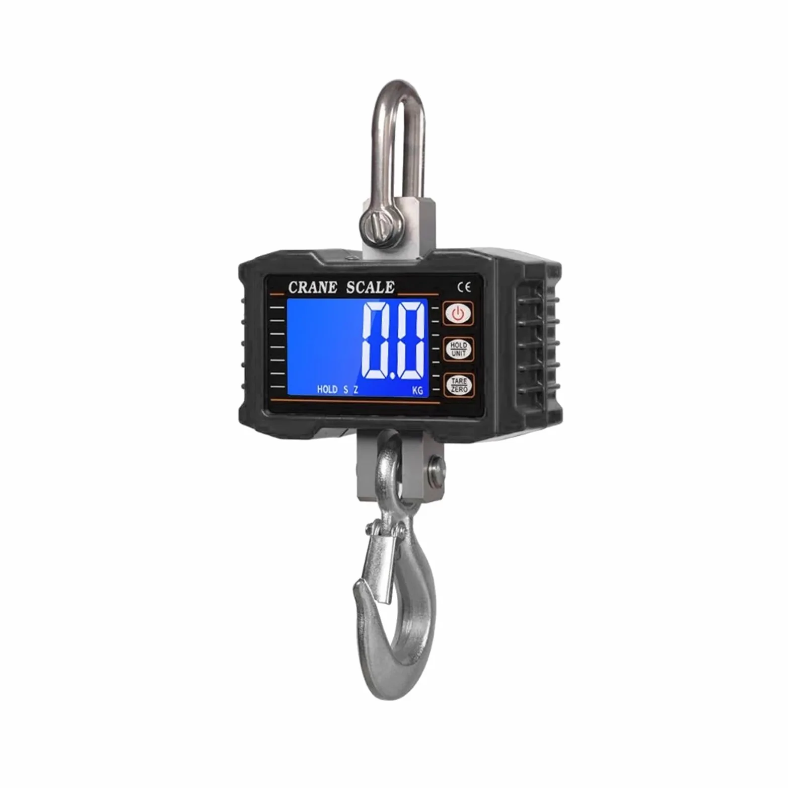 Bilancia sospesa, 1000kg/2204lb Bilancia digitale sospesa per gru | Dotata di display digitale leggibile e struttura robusta per cantieri e sollevamento industriale.