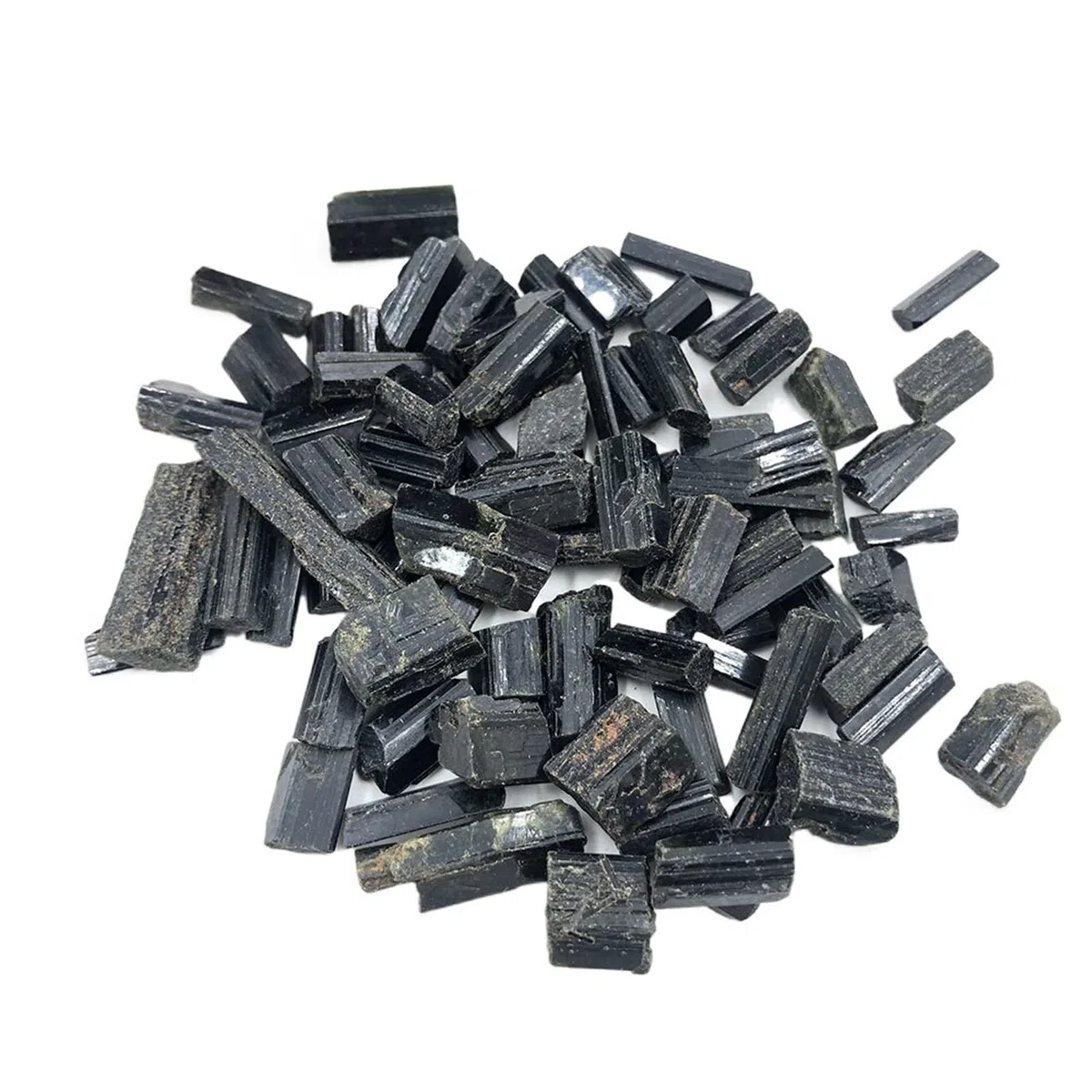 Cristallo Naturale Grezzo 10 g tormalina Verde Naturale Grezza Gemma di Cristallo Schorl Esemplare Originale creazione di Gioielli in Pietra Grezza Decorazione della Stanza