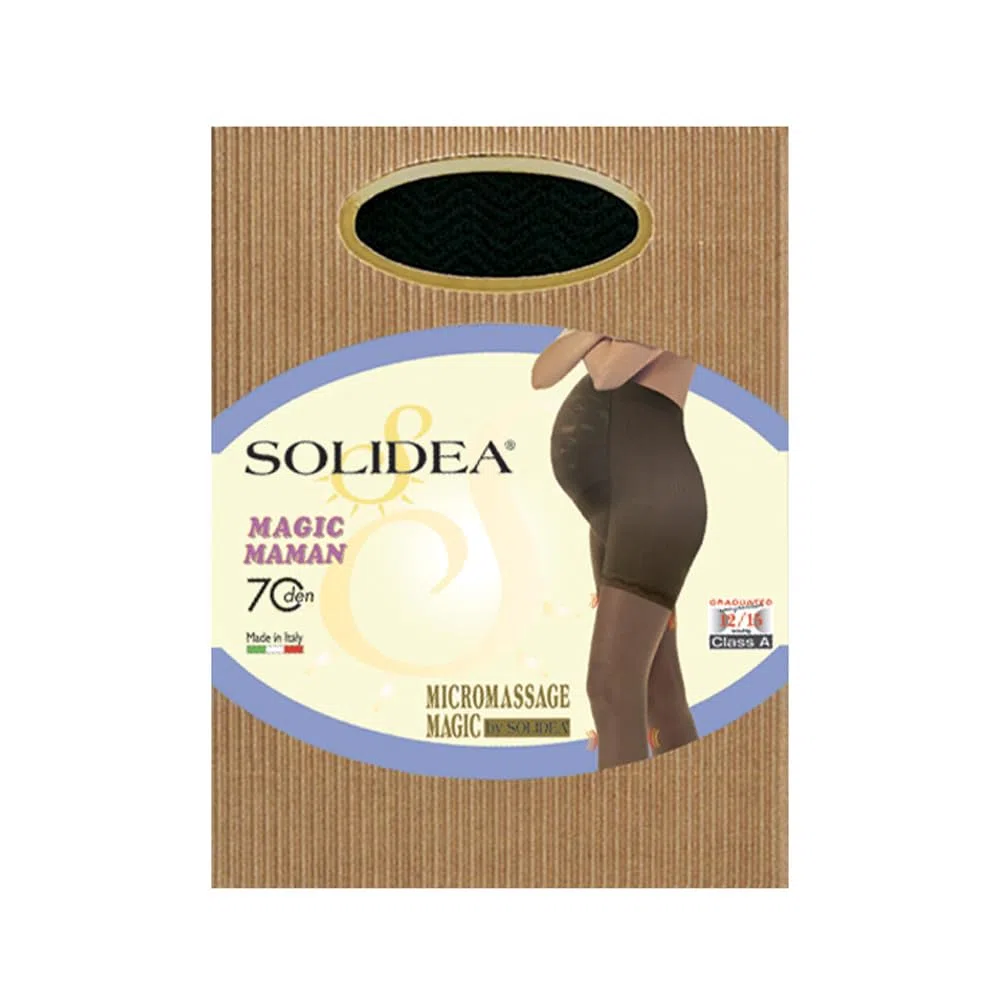 Solidea Collant 70 den NERO sheer MAGIC MAMAN 70 art. 025770 Size ML