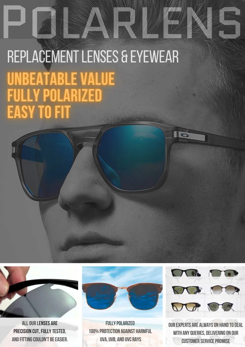 Lenti polarizzate di ricambio per Oakley Frogskins, compatibili con occhiali da sole Oakley Frogskins